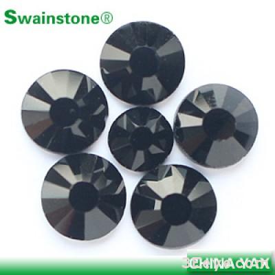hot fix strass flatback Rhinestone swainstone - ss4/jet black