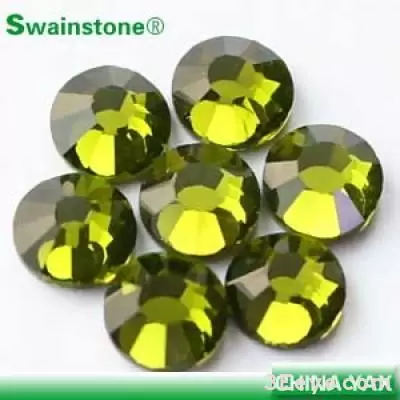 hot fix strass flatback Rhinestone swainstone - ss4/Olivine